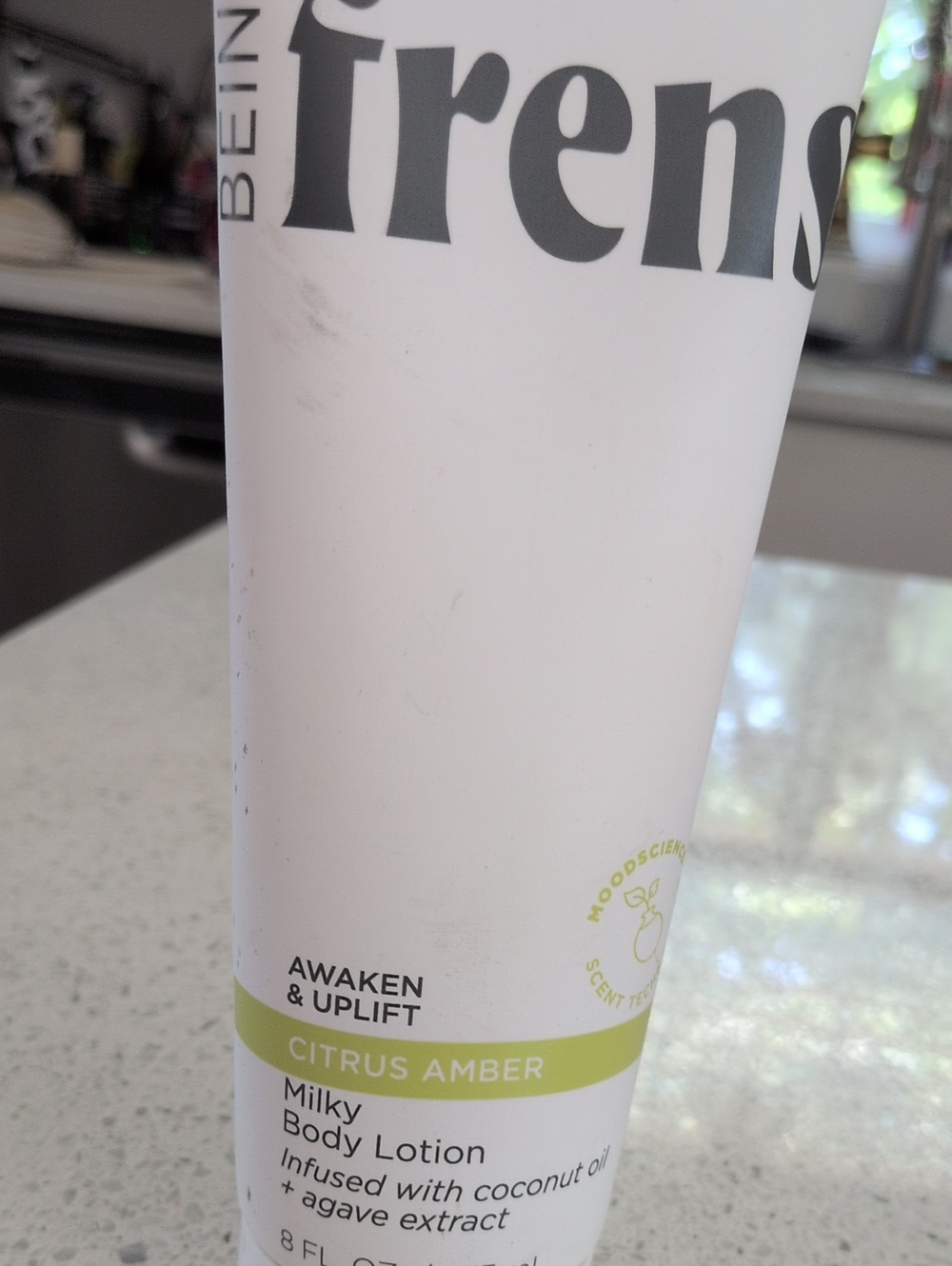 BEING FRENSHE Citrus Amber Milky Body Lotion - Coconut Oil & Agave Infused